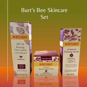Burt’s bee skincare set